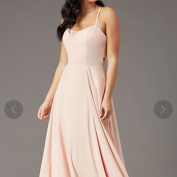Formal Blush Pink Dress - Picture 2 of 3